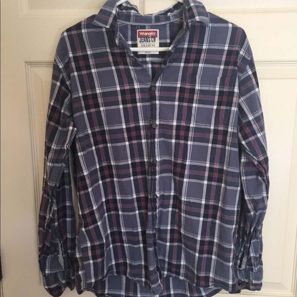 Men’s Wrangler Button Down Shirt